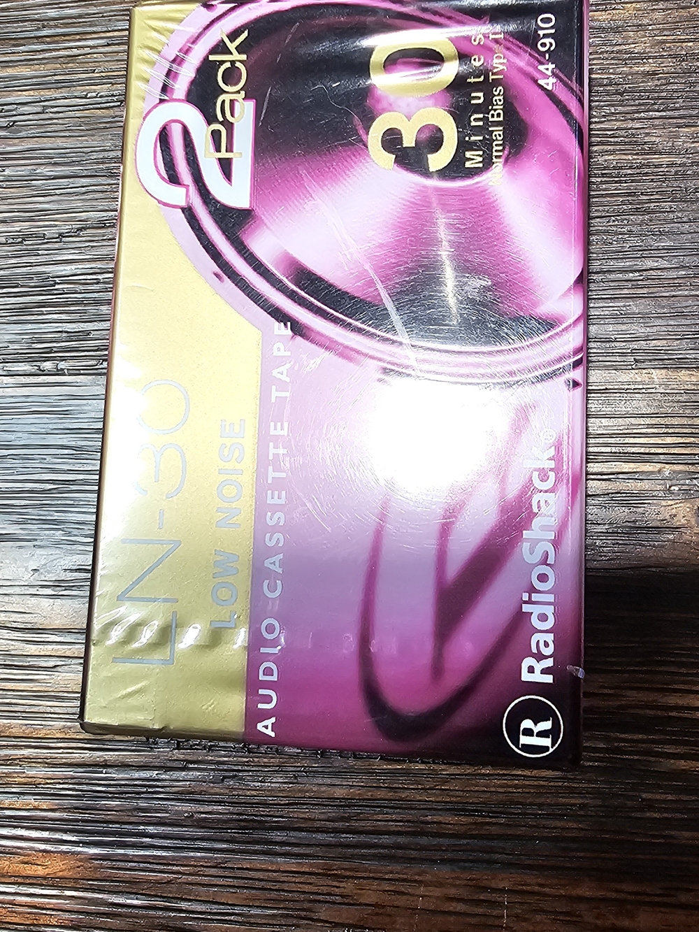 RadioShack NX-30 Pink 2-Pack Audio Cassette Tapes